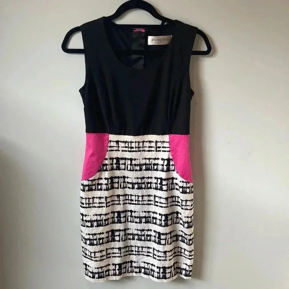 Patrizia Luca Milano | Sleeveless Color Block Dress - Picture 1 of 6